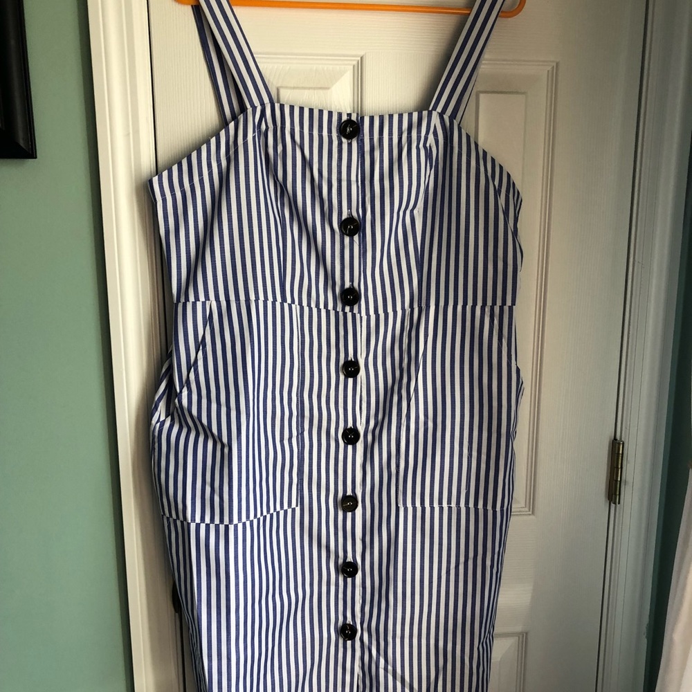 Vintage button up dress